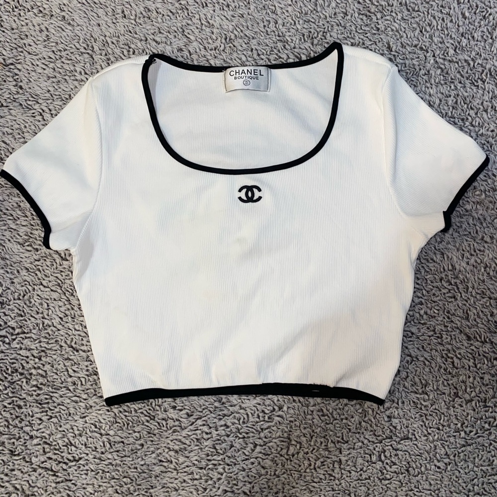 Vintage Chanel Crop Top